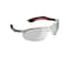 Scotch 3M Safety Glasses Clear Lens Black/Red Frame 1 pc 47010H1-DC - alternate 2